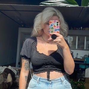 Cropped Corset Top from Urban Outfitters